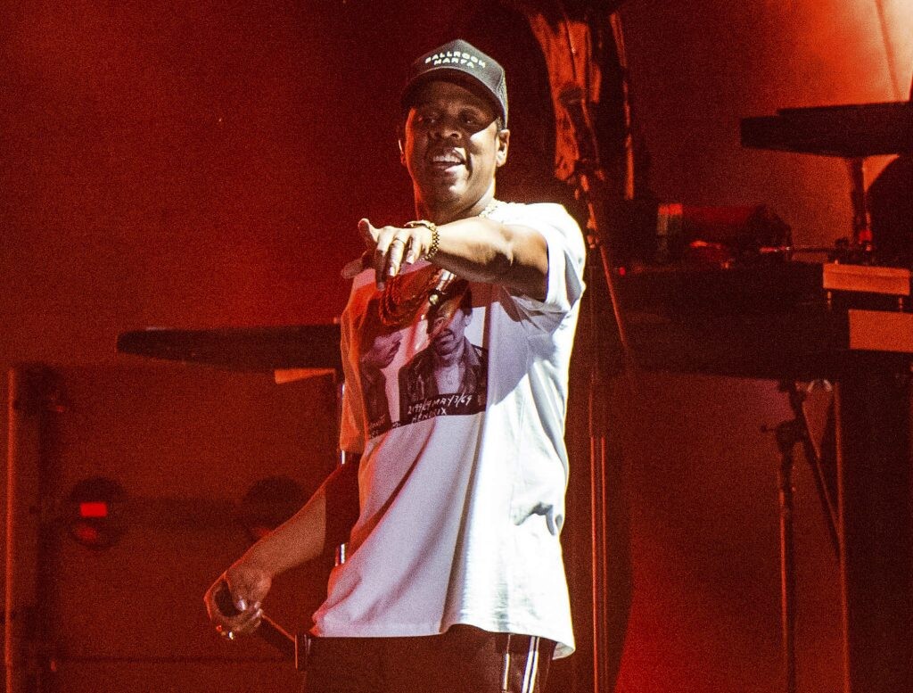 Jay-Z na vystúpení v Texase.