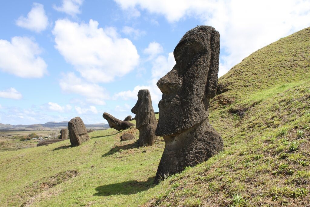 Moai sochy