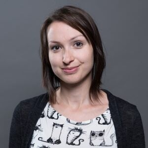 Nora Butvinová, ktorá pracuje ako story writerka v spoločnosti Pixel Federation.