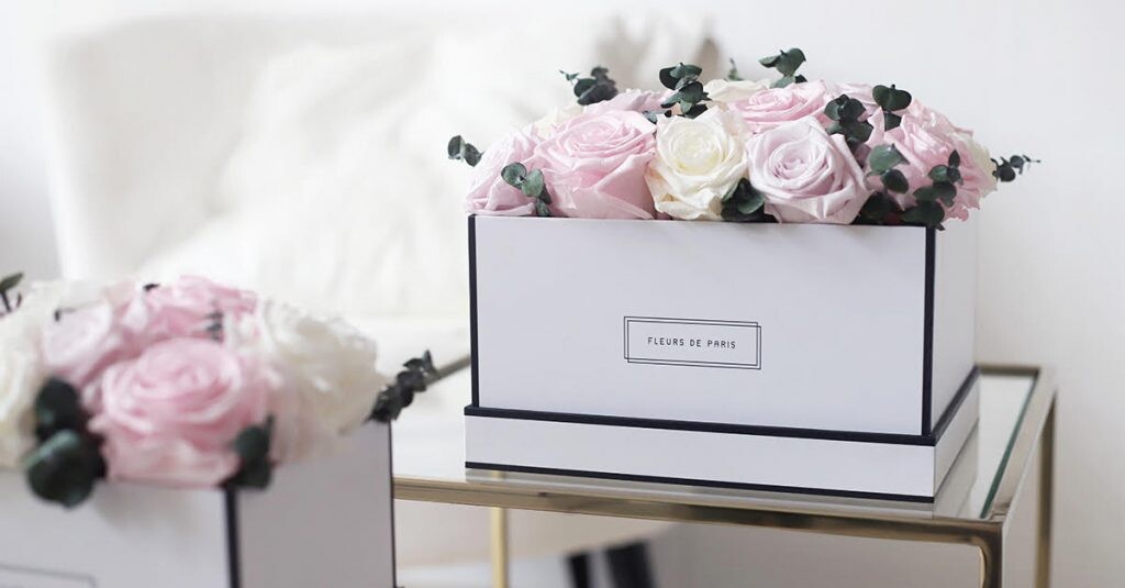 Zákazníci majú na výber niekoľko farieb ruží a tiež druhov boxov. Ceny sú preto flexibilné a pohybujú sa na úrovni od 20 eur po niekoľko stoviek. Foto: archív Fleurs de Paris