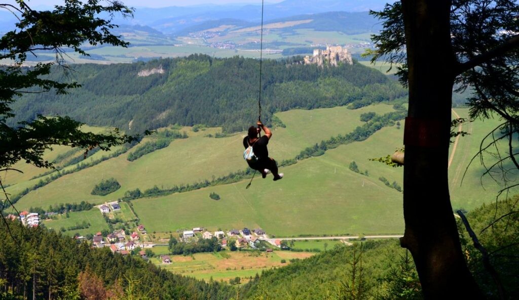 Adrenalínová hojdačka, vrch skalsky, súľovské skaly, lietavská svinná babkov, Kam ísť na výlet, výlet na Slovensku, pekné miesta na Slovensku, hory, lesy, 