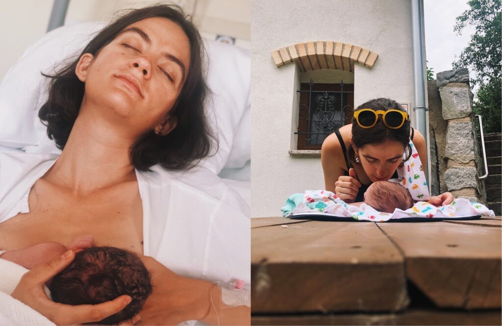 valentína kasperová sa stala matkou rady pre mamičky dieťa instagram práca