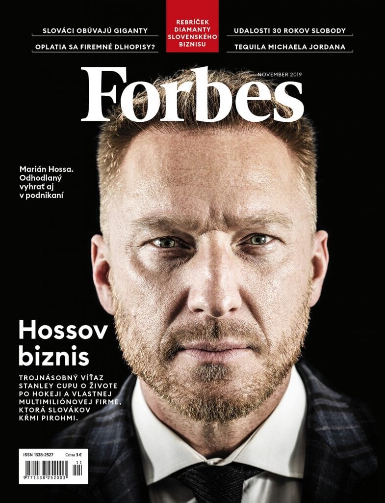 Forbes november Marián Hossa Ho&Pre family diamanty slovenského biznisu 