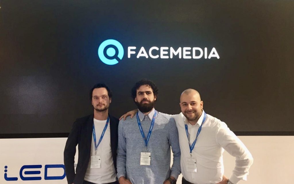 Spoluzakladatelia Facemedia (zľava) Dominik Petro, Braňo Šott a Ján Iľko.