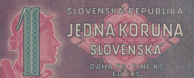 Jediná slovenská koruna z roku 1945 ide do aukcie. Akú cenu majú historické bankovky?