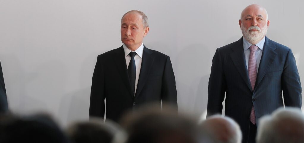 Vladimir Putin a Viktor Vekseľberg