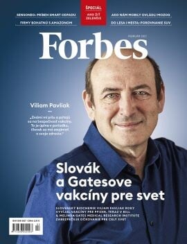 Forbes 02/2021 - Slovák a Gatesove vakcíny pre svet
